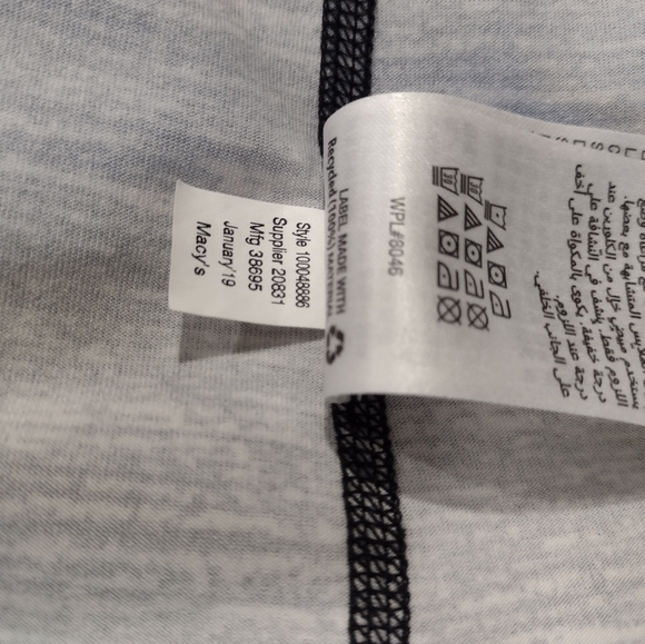 IDEOLOGY Zip Athletic Jacket. Color is Pink and Black/White. Size Medium. - Picture 3 of 8